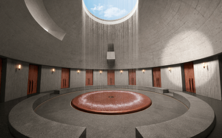 Circular Exhibition Space